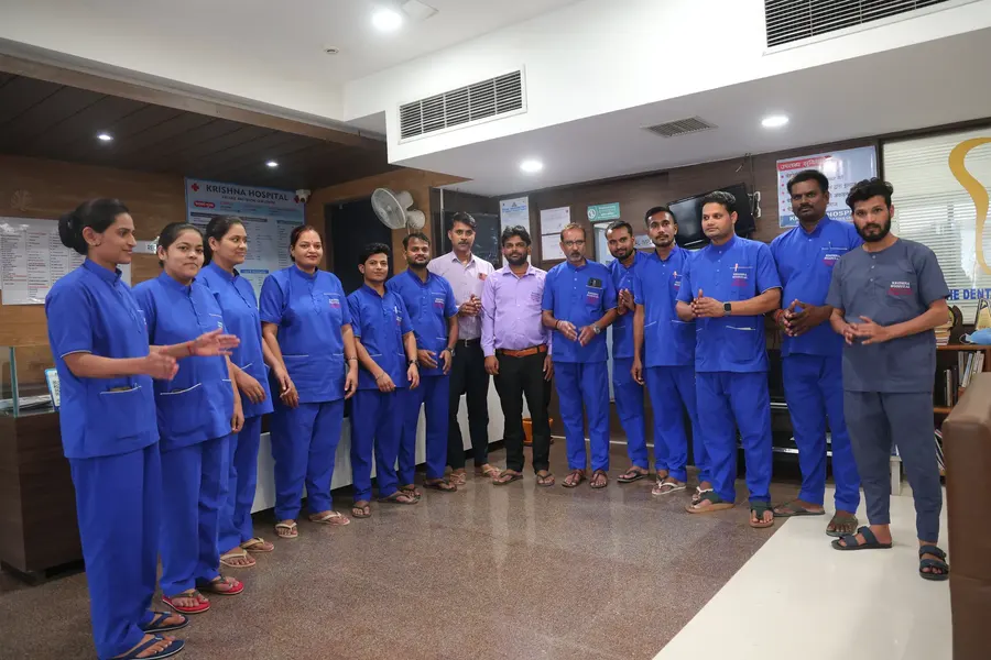 The team at Krishna Hospital